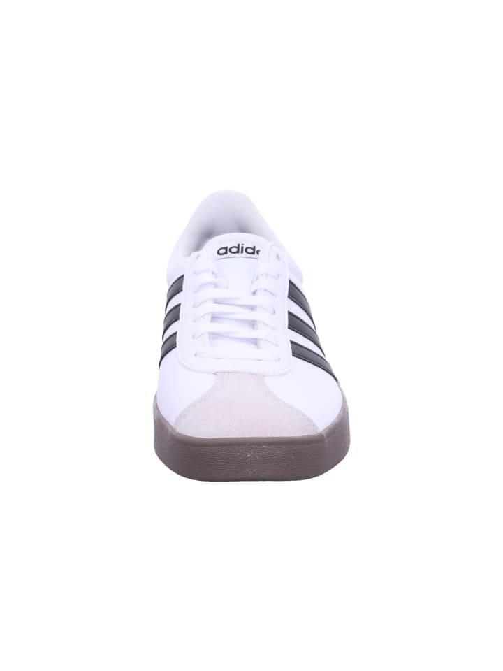 adidas Damen- Schnürschuhe VL COURT BASE in Weiß günstig kaufen