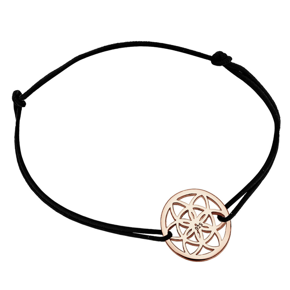 Elli Elli Bracelet Ornement Fleur de vie Floral Bracelet Femme  Argent (925/1000) Bracelet
