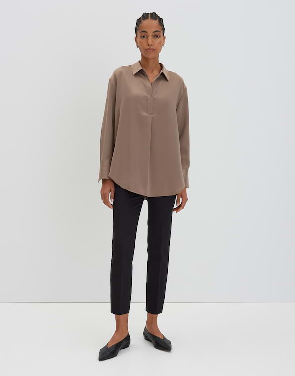 Satinbluse Zanza