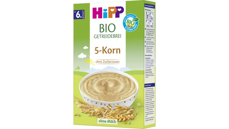 HiPP Bio-Getreide-Brei ohne Zuckerzusatz 200 g