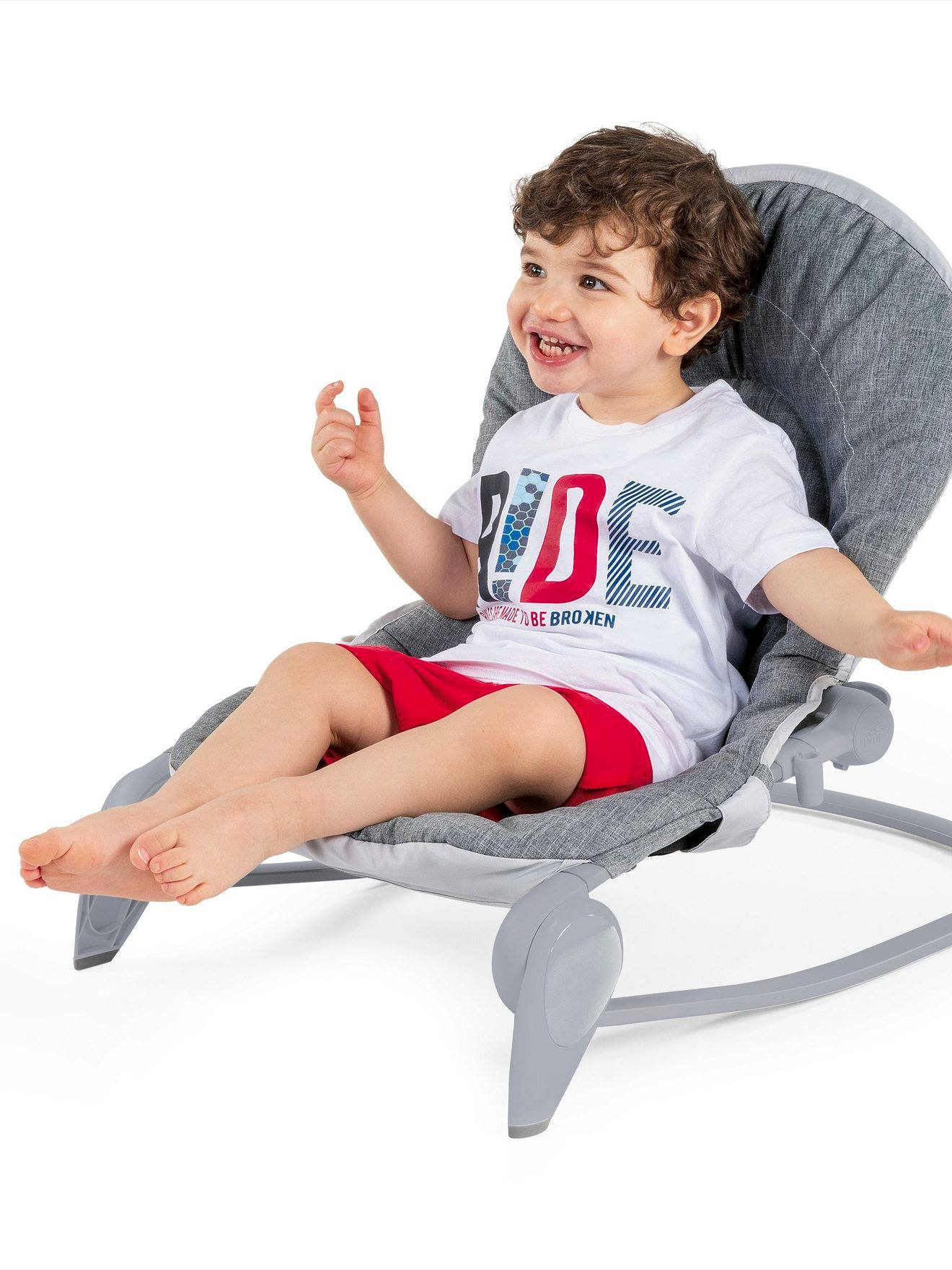 Chicco Mitwachsende Babywippe HOOPLA CHICCO - grau