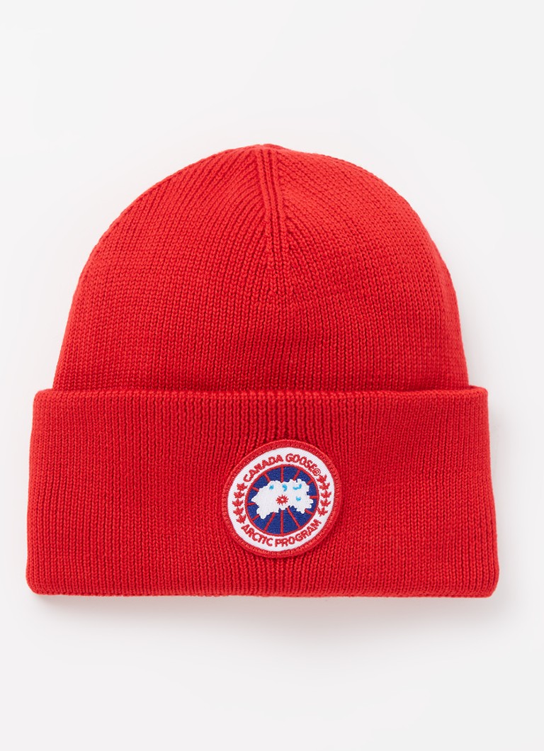 Canada Goose Arctic wool hat with logo