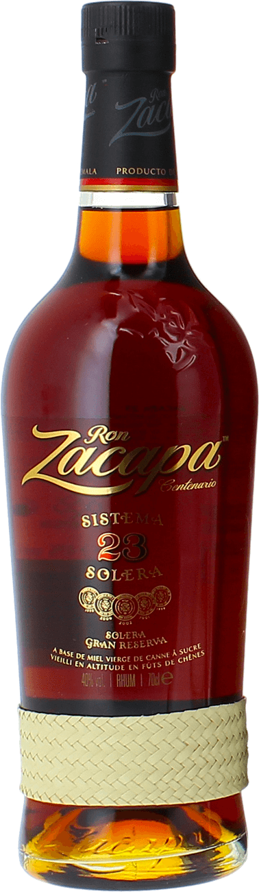 Rhum guatemala zacapa solera 23 40°