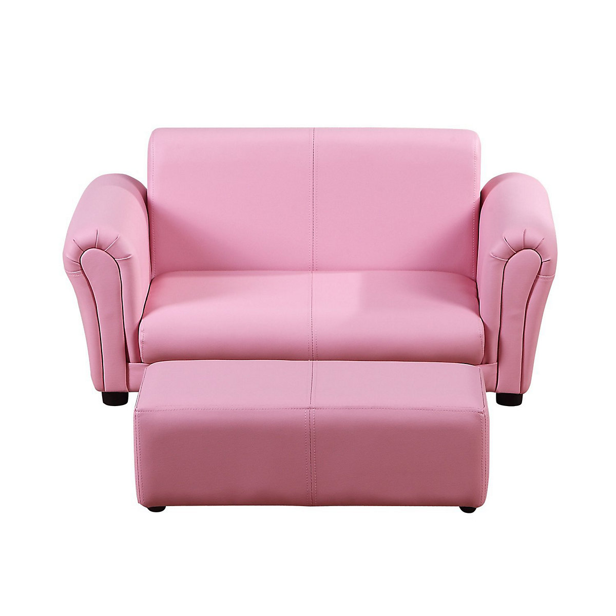 Kindersofa mit Hocker
