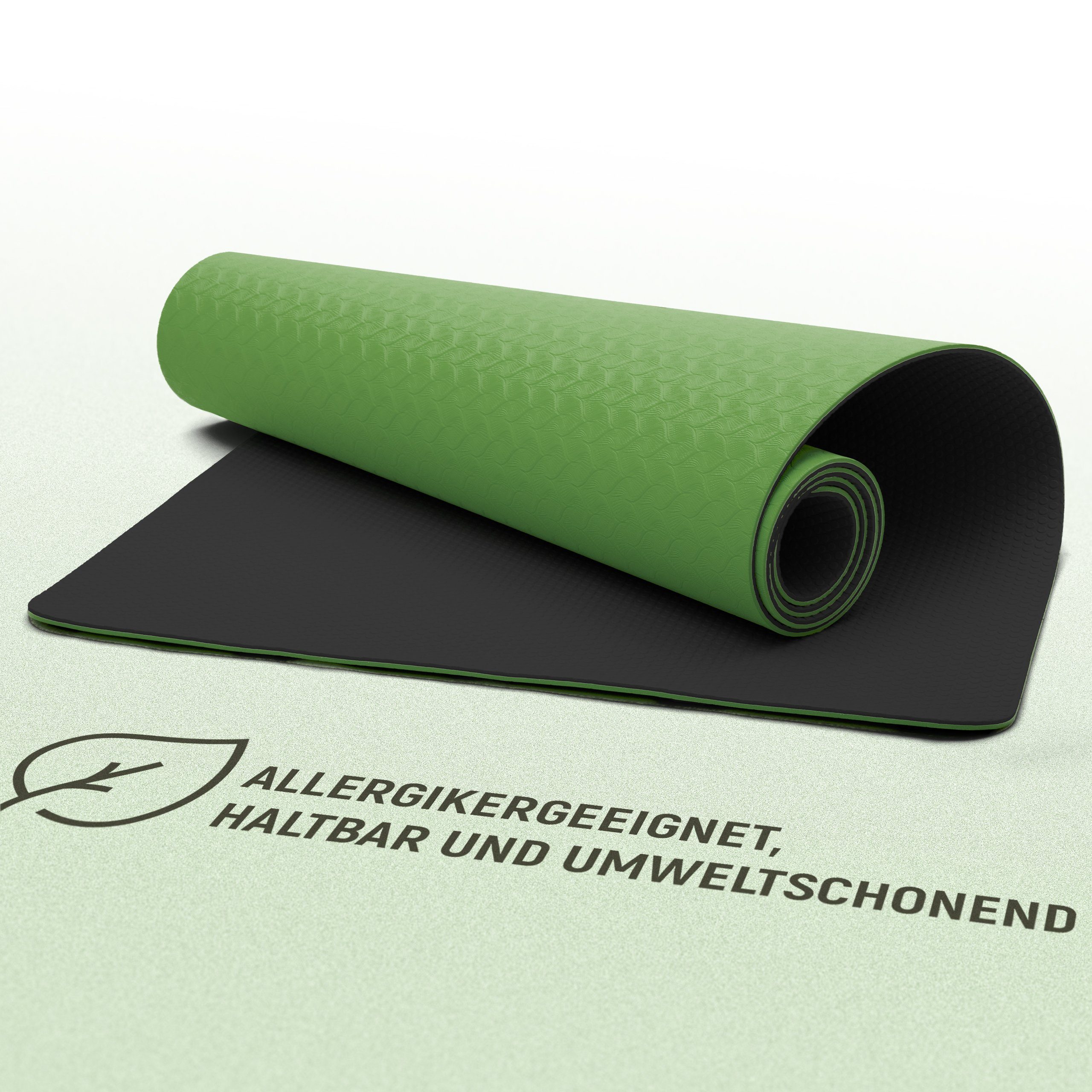 NEOLYMP Yogamatte NEOLYMP Yogamatte, Fitnessmatte, Sportmatte (Set, Set), allergigergeeignet, umweltschonend, rutschfest, komfortabel