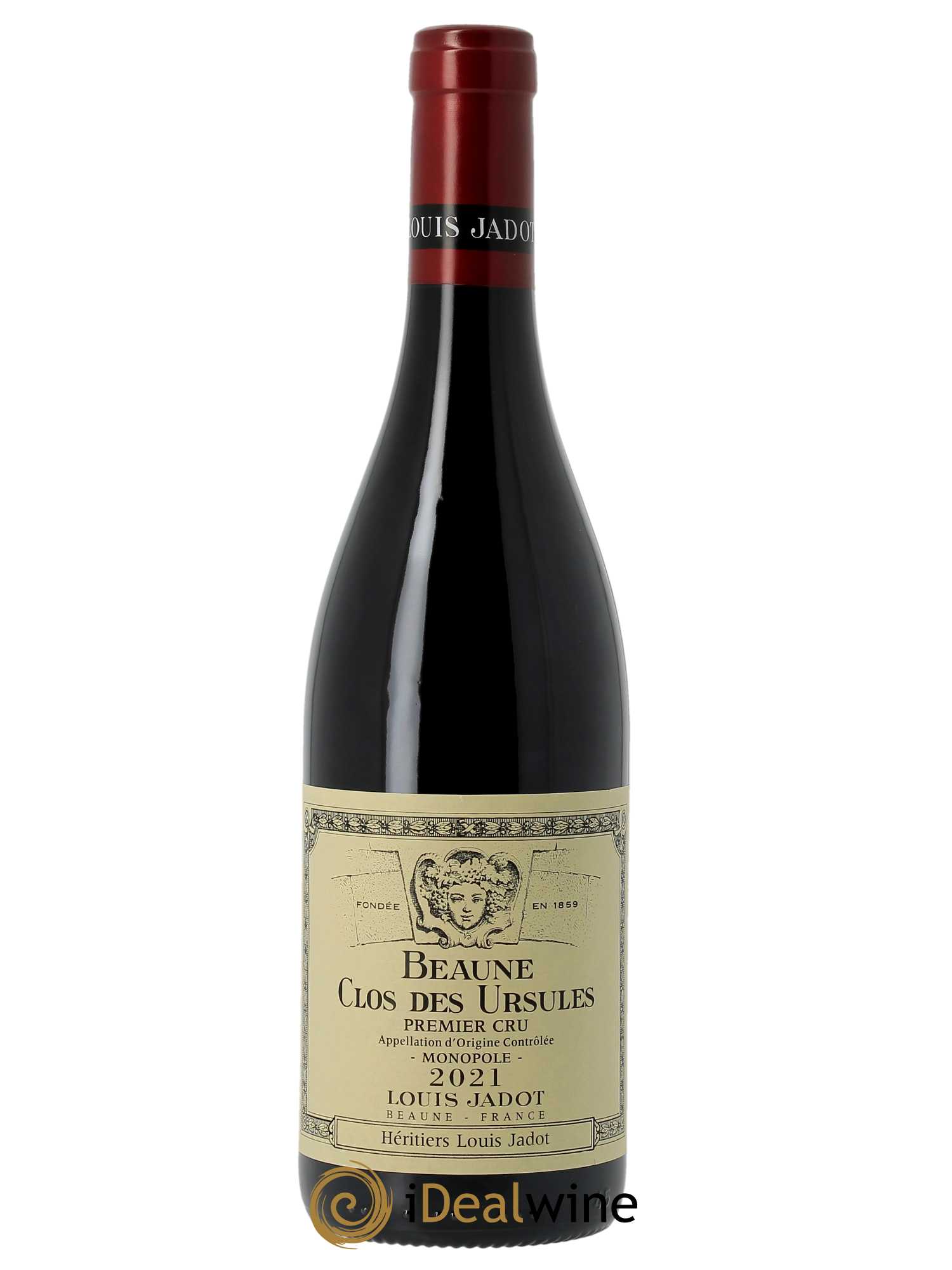 Beaune 1er Cru Clos des Ursules Monopole Héritiers Louis Jadot (Domaine des) - Louis Jadot  2021 - Lot de 1 Bouteille