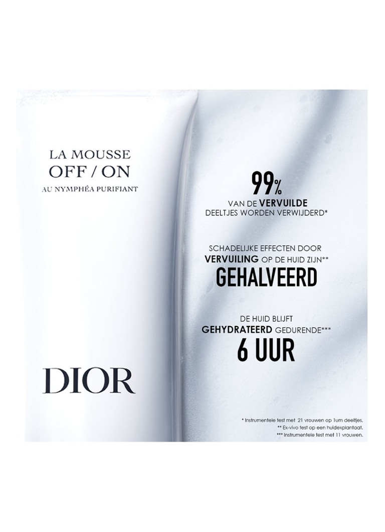 DIOR  La Mousse OFF/ON - Reinigingsschuim