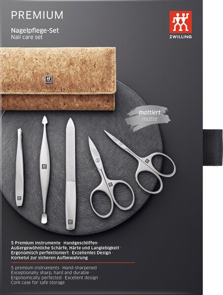 ZWILLING Beauty Premium Nagelpflege-Set - cork Maniküre-Set