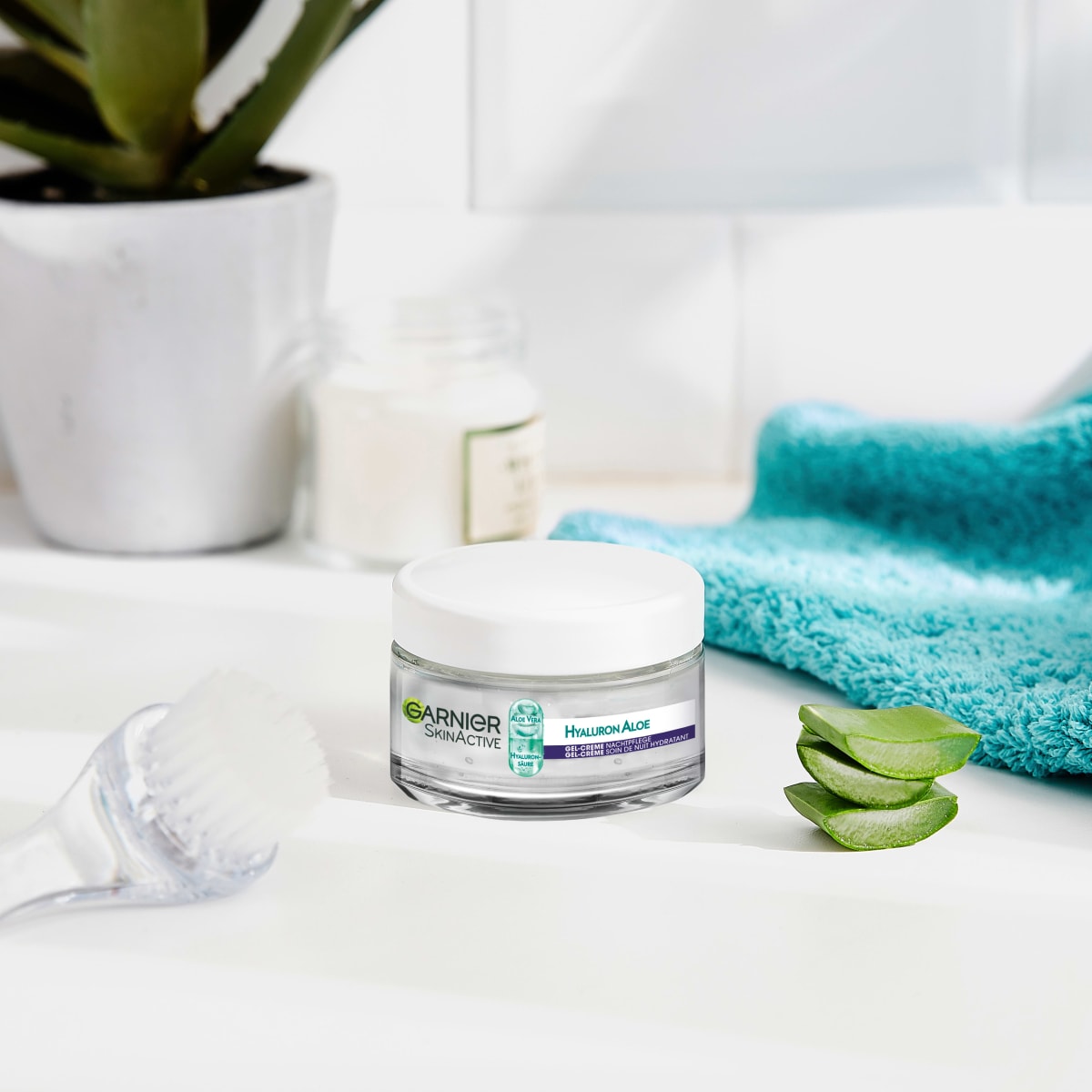 Nachtcreme Gel Hyaluron Aloe Hydra Booster, 50 ml