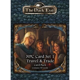 The Dark Eye - NPC Card Set 1: Travel & Trade (EN)