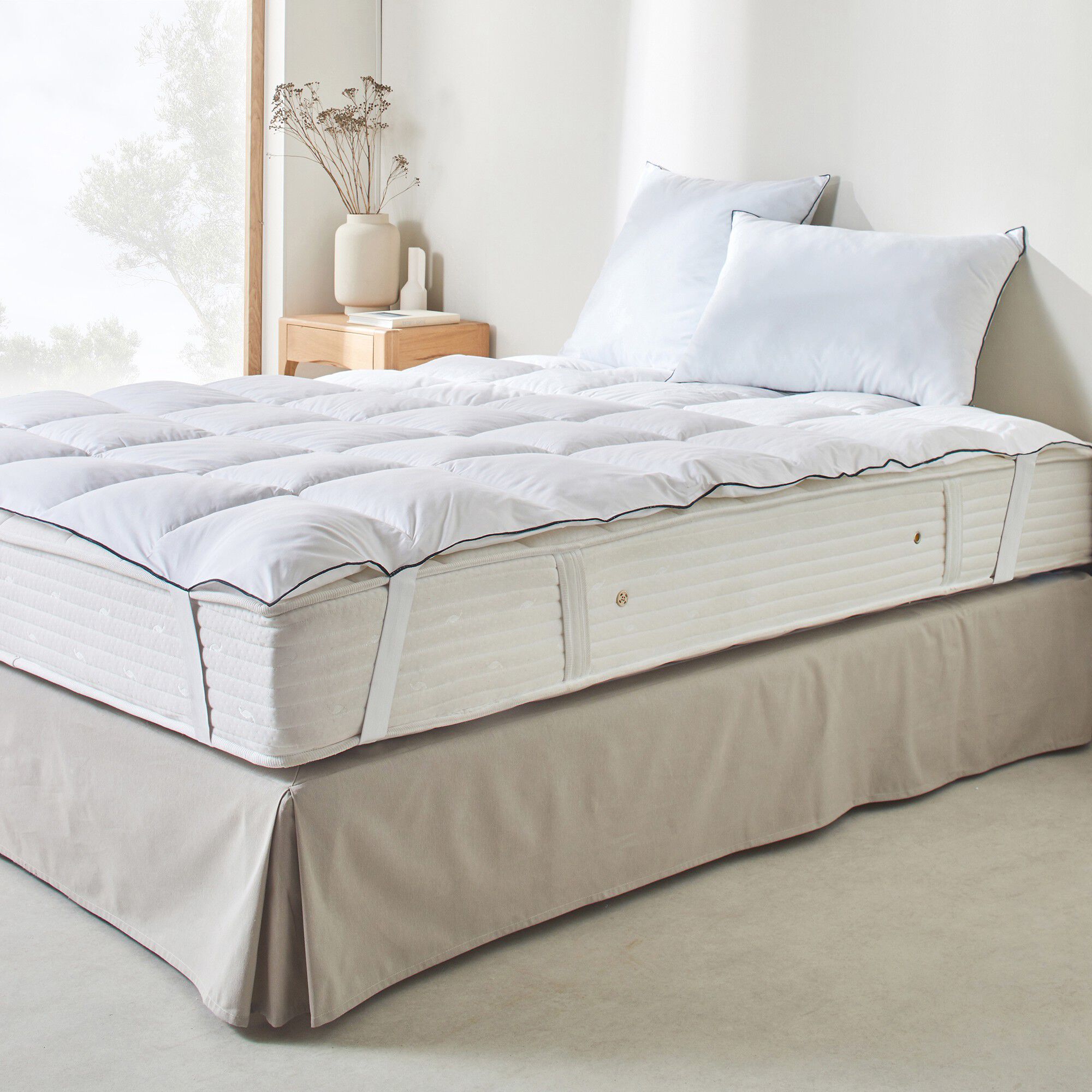 EDONA Surmatelas confort fabriqué en France, collection 