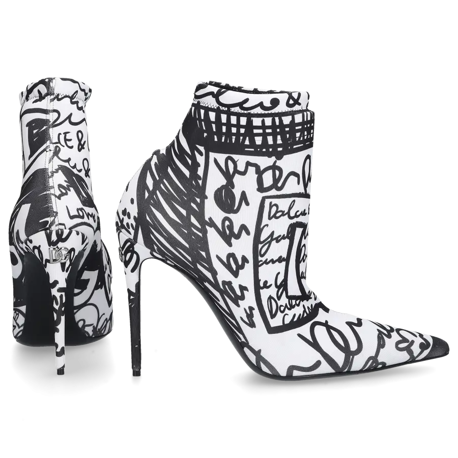 Dolce & Gabbana - Stiefeletten AC857 Stretch - schwarz