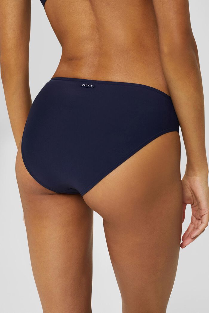 Recycelt: unifarbener Bikinislip
