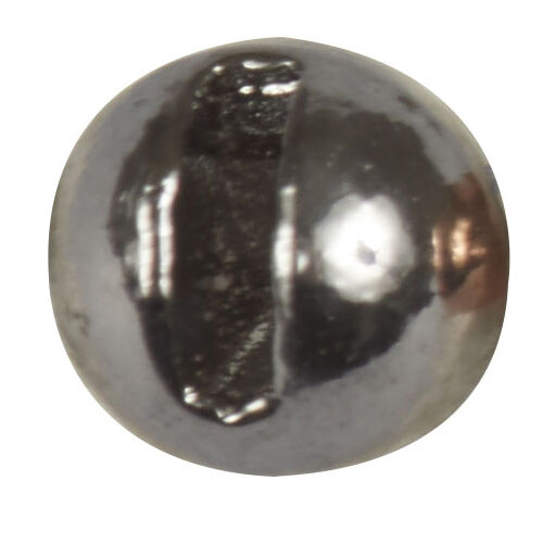 Fliegenbinden mit schwarzen, gespaltenen Wolframkugeln von JMC (25 Stück) von 2 mm bis 3,8 mm