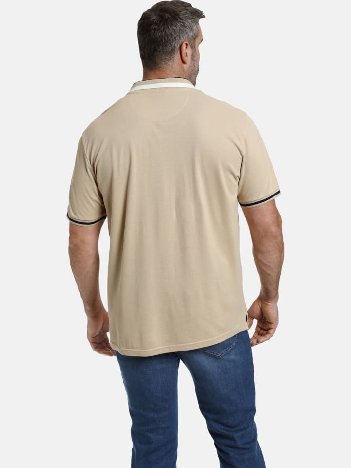 Charles Colby Poloshirt EARL BAIRRE in beige günstig kaufen
