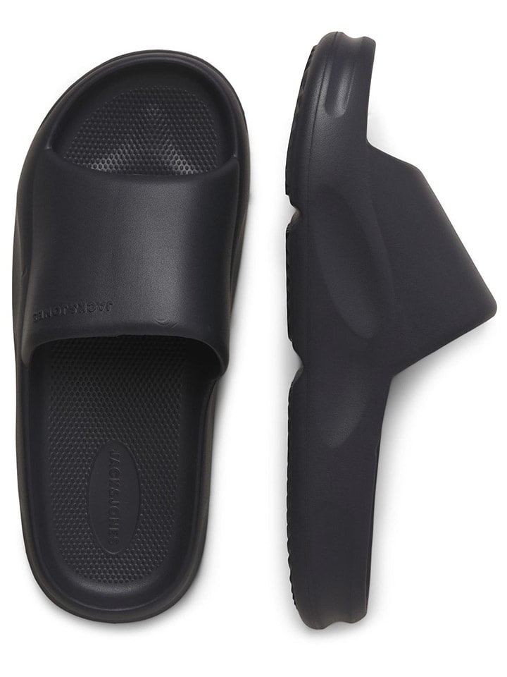 Jack & Jones Pantoletten in Schwarz günstig kaufen