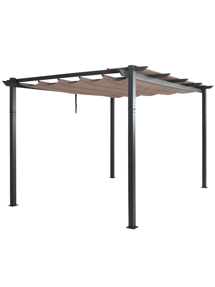 MCW Aluminium Pergola N93, Taupe günstig kaufen onesize