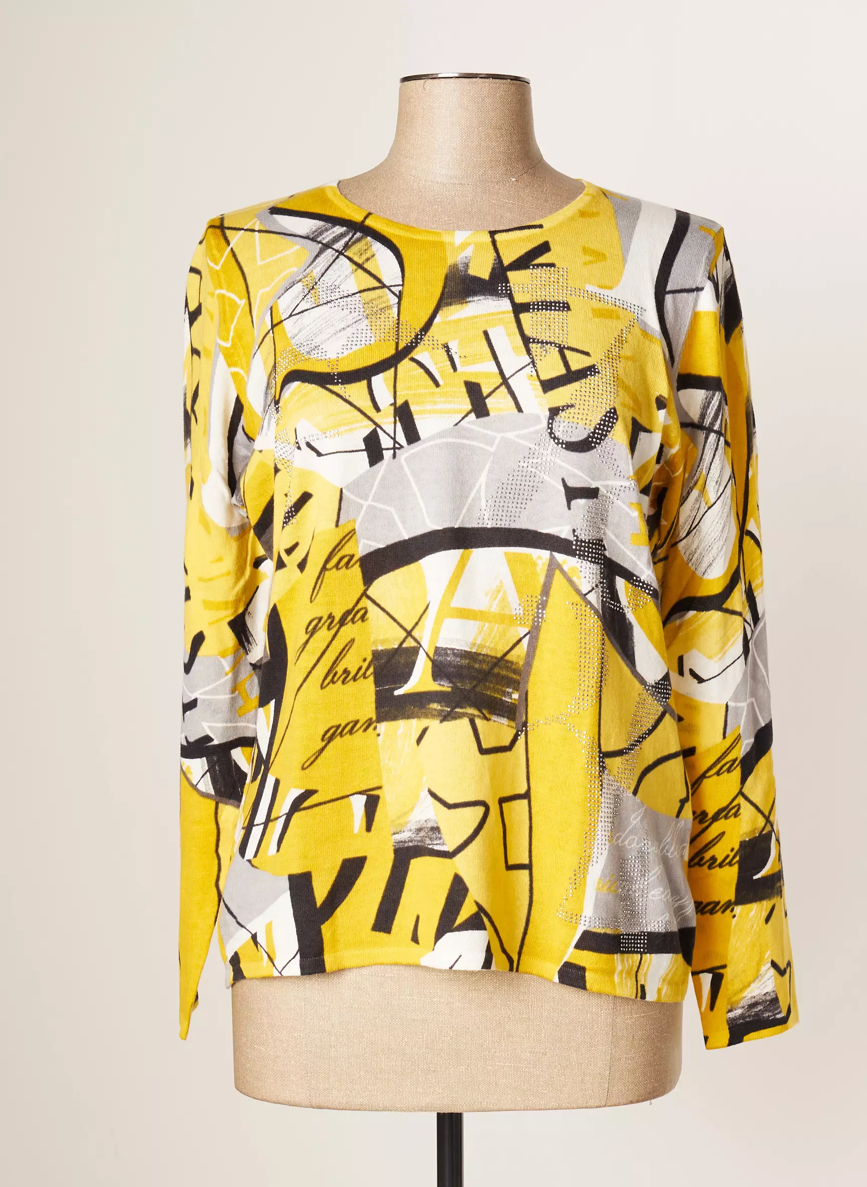 Rabe Pulls Femme couleur jaune