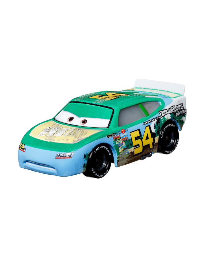 Disney Cars Fahrzeug Racing Style | Die Cast 1:55 Auto in Johnny Blamer günstig kaufen onesize