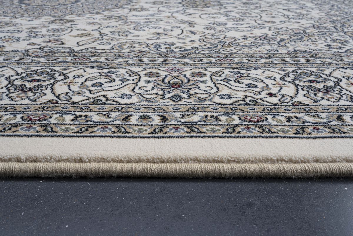Webteppich Rubin Creme-Gold 80 x 150 cm