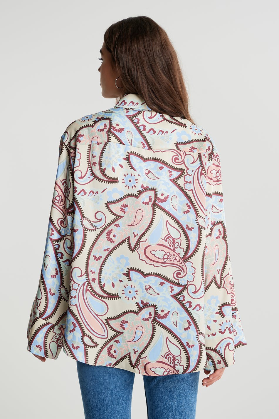 Malou satin shirt