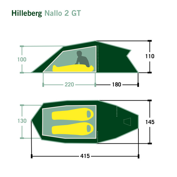 NALLO 2 GT - Tunnelzelt