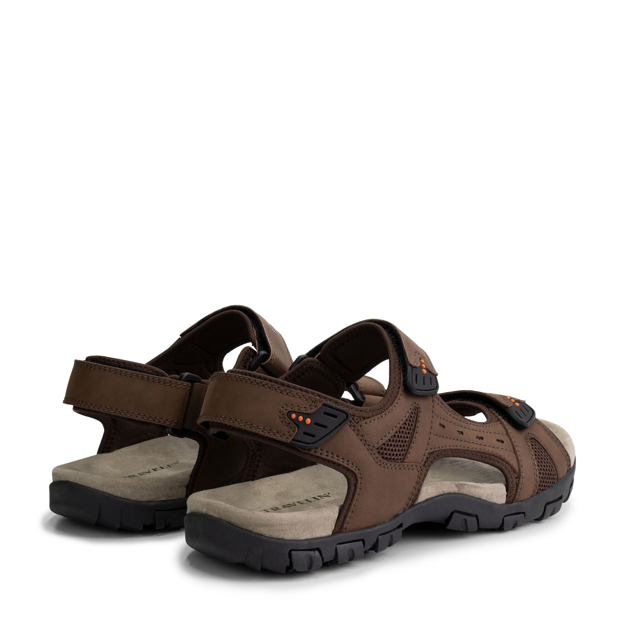 Travelin' Horten Brown Herren Sandalen