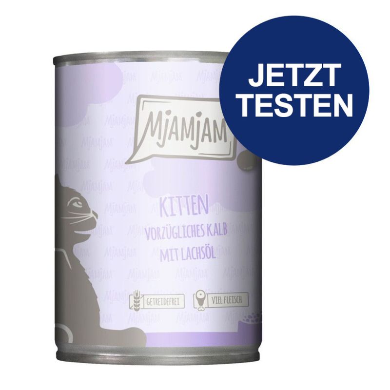 Probierpaket MjAMjAM Kitten 6 x 400 g zu TOP-Preisen | bitiba %