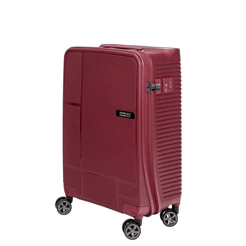 Swiss Bags Magna Handgepäckstrolley S (55 cm) - Pinot Red
