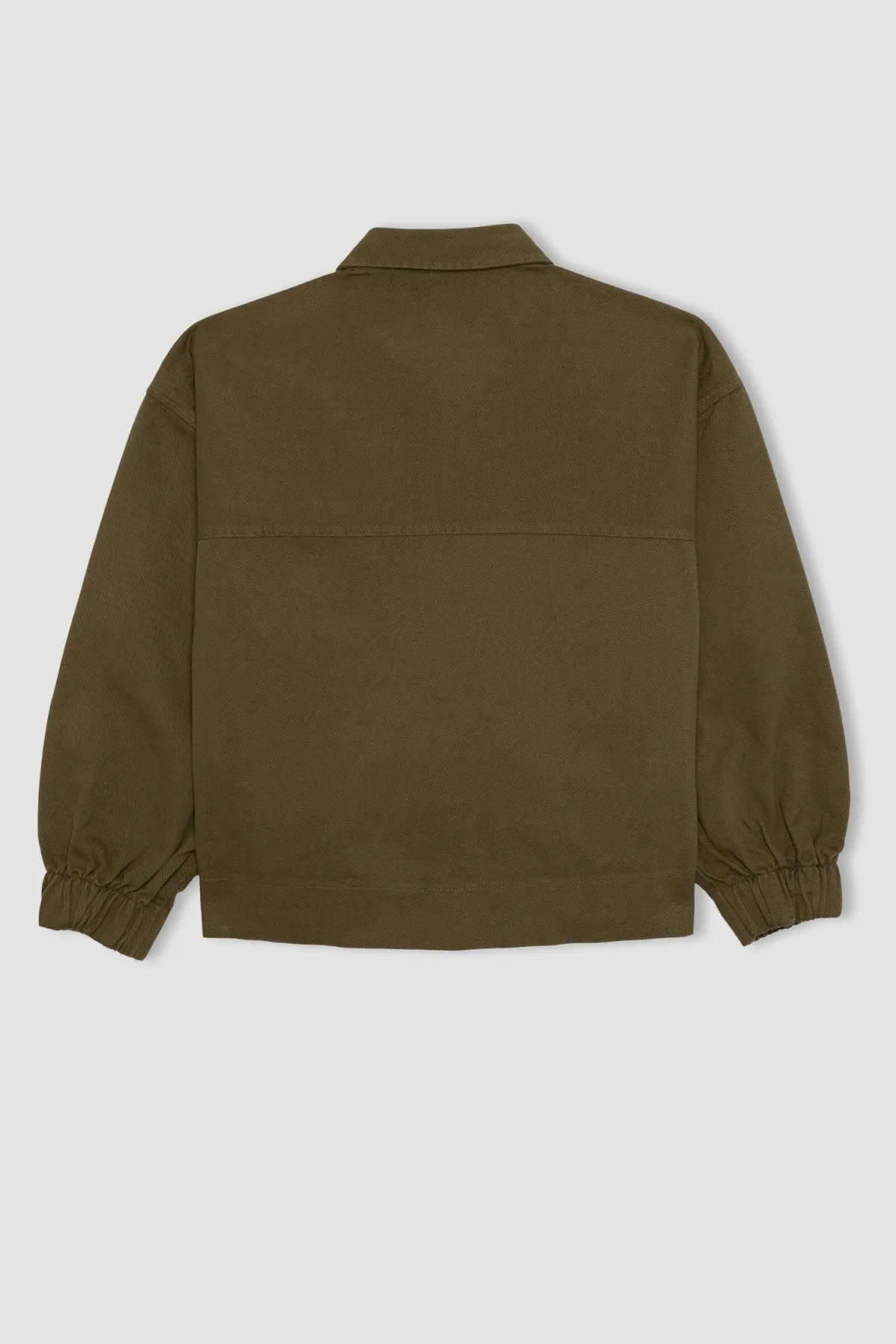 DeFacto  Langärmliges Gabardine-Hemd für Mädchen in Oversize-Passform