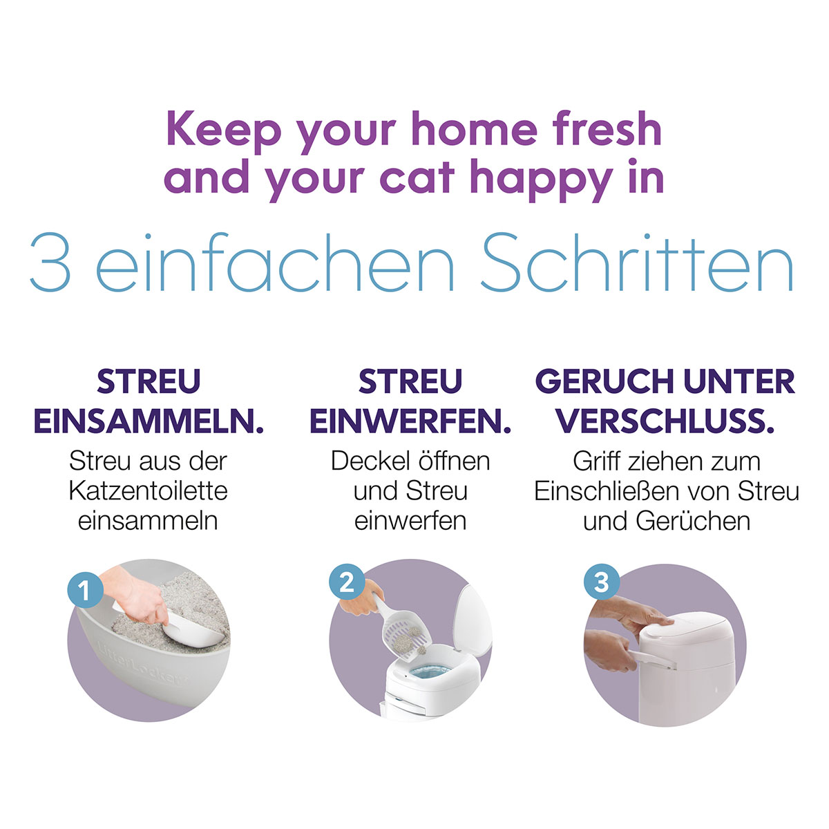 LitterLocker by Litter Genie Streu-Entsorgungseimer