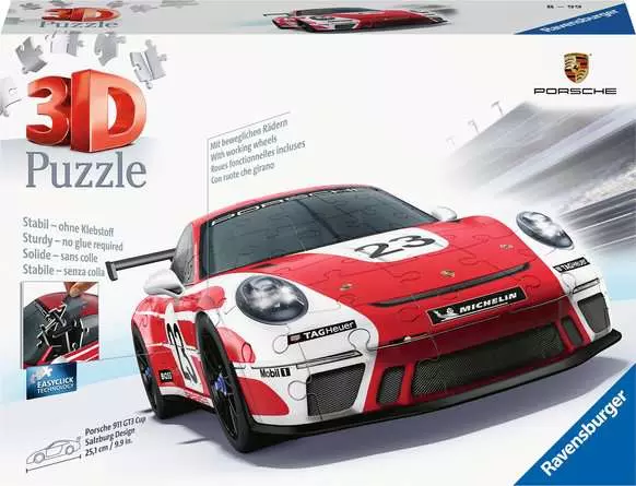 3D Puzzle Porsche 911 GT3 Cup "Salzburg Design"