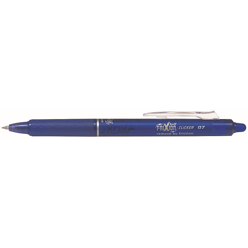 Pilot Kulepenn 0,7 mm blå Frixion Clicker
