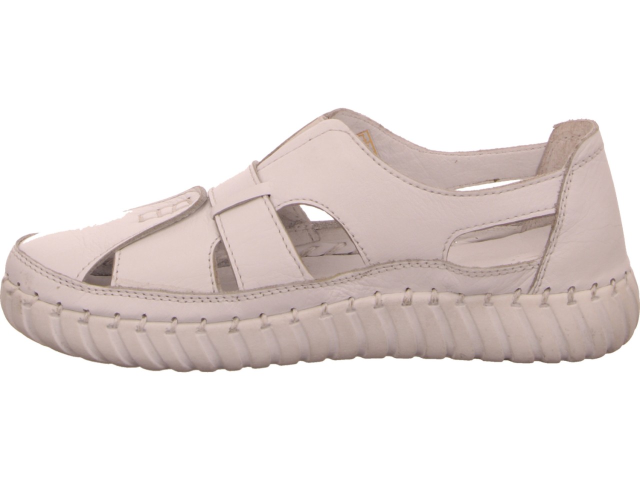 DIVERSE Sportliche Slipper weiss