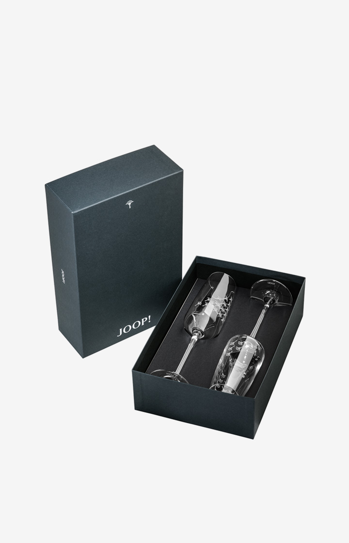 Champagnerglas Faded Cornflower - 2er Set - im JOOP!