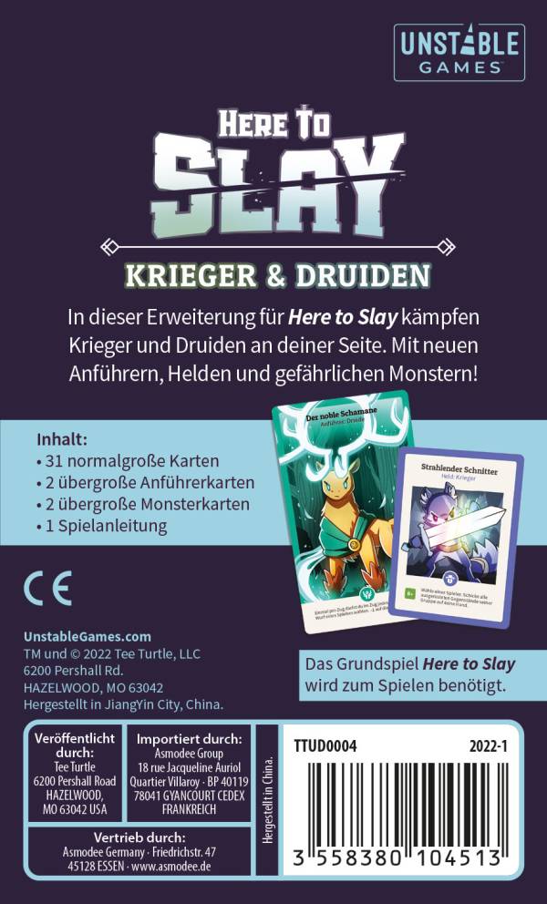 Here to Slay - Krieger & Druiden (Erw.)