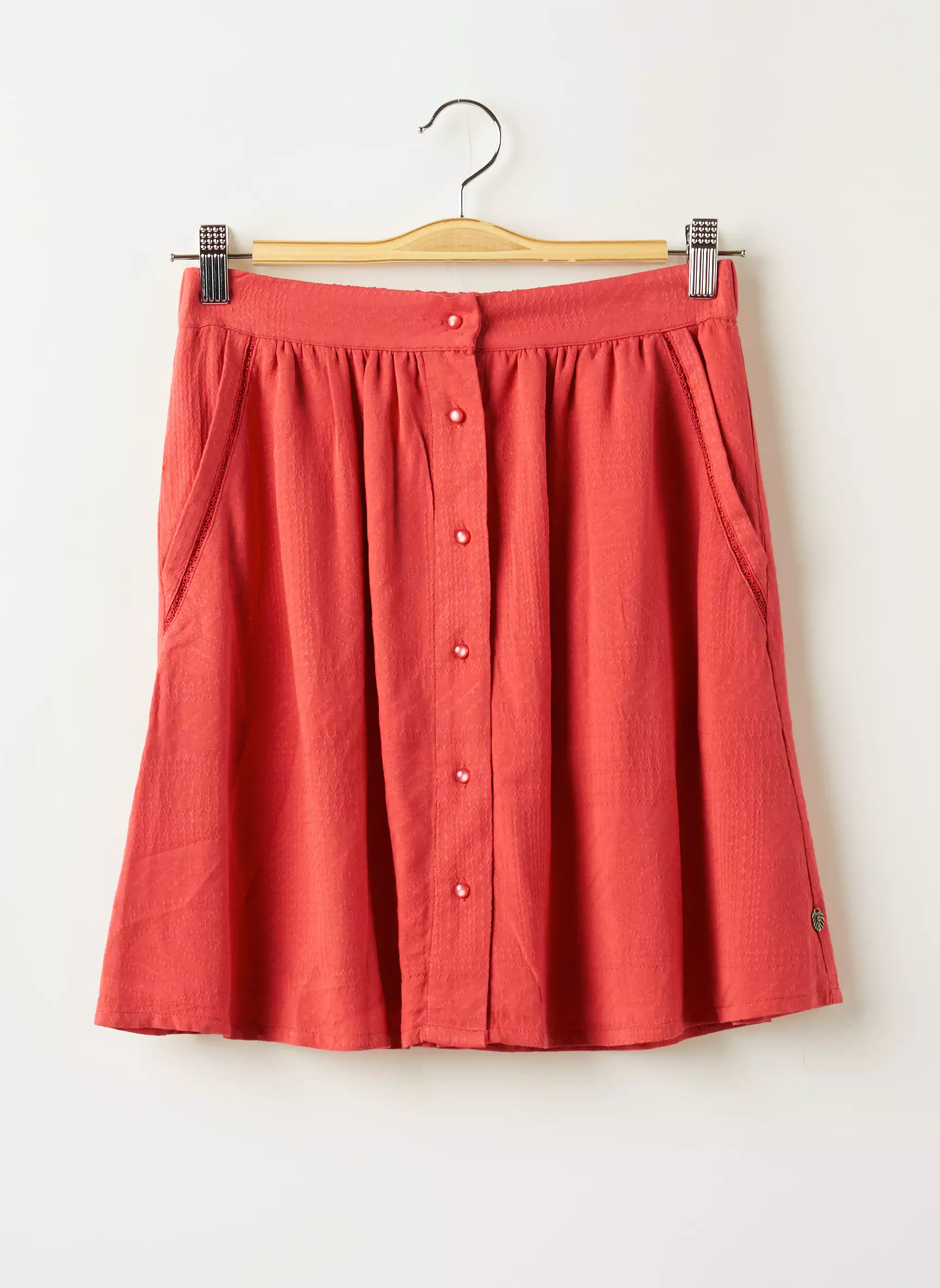 Freeman T Porter Jupes Courtes Femme couleur rouge