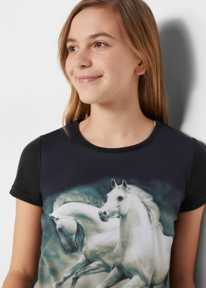 Mädchen T-Shirt mit Fotodruck