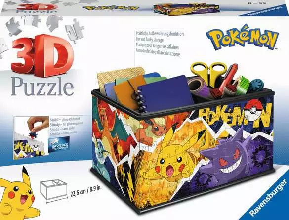 3D Puzzle Aufbewahrungsbox Pokémon
