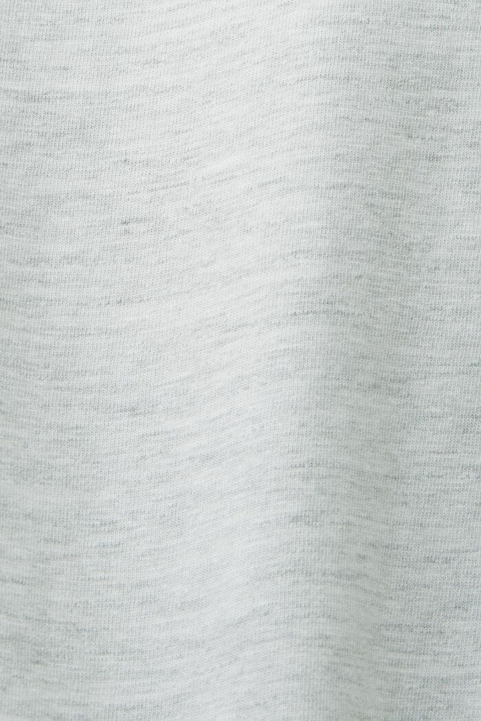 Bedrucktes Rundhals-T-Shirt aus Jersey