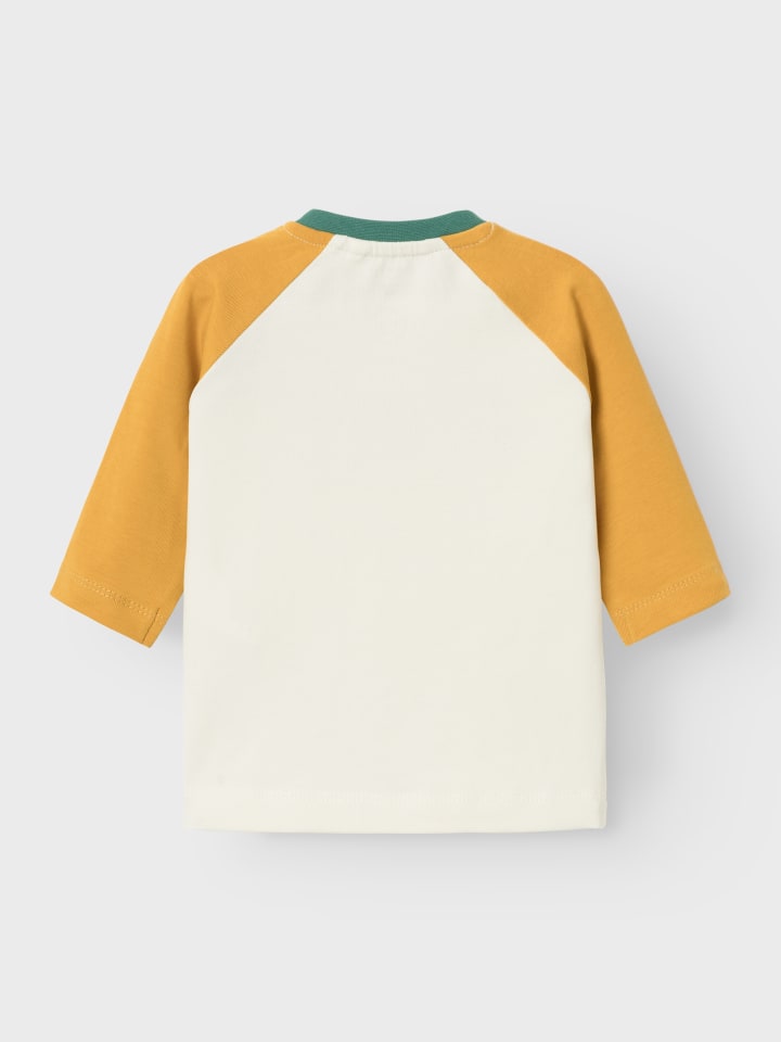 name it Jungen langarm Shirt mit 3D Druck in Weiß günstig kaufen