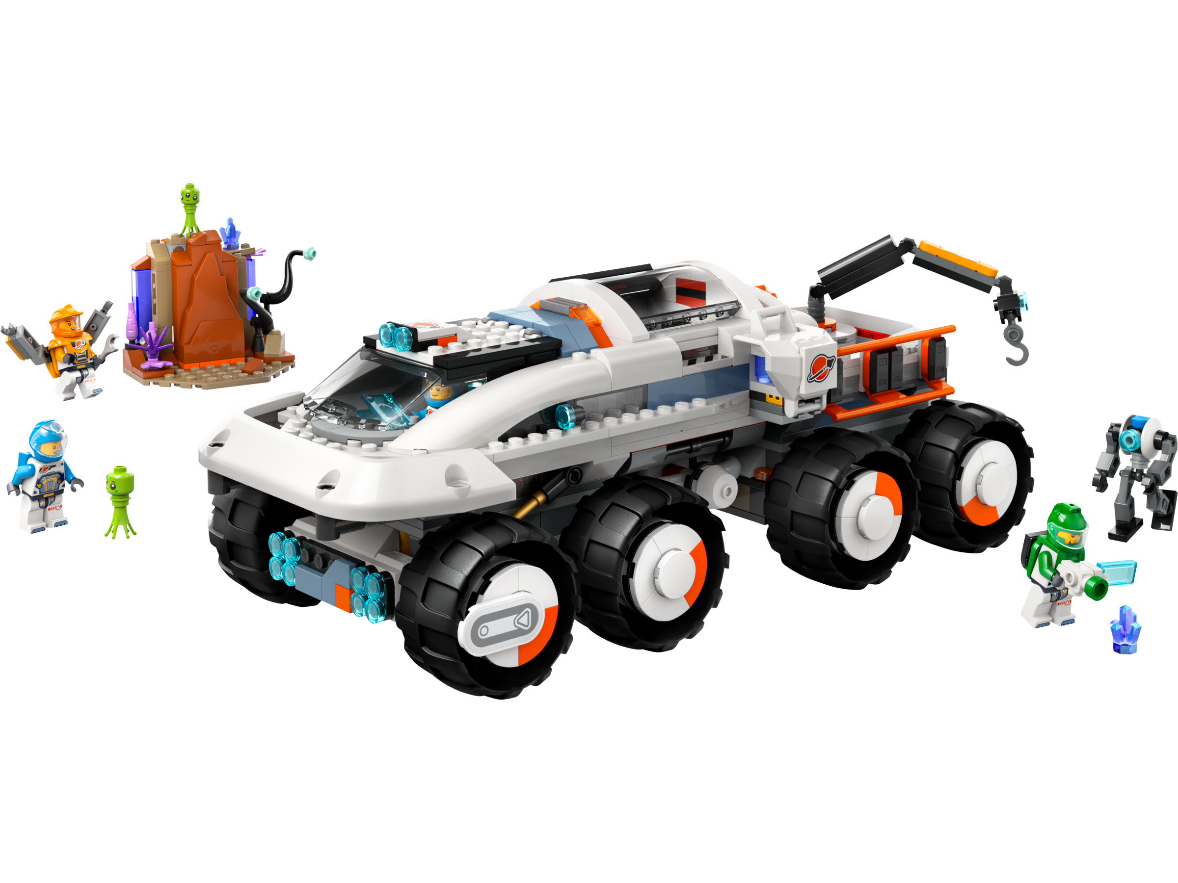 Kommando-Rover mit Ladekran 60432