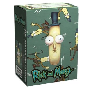 Dragon Shield Standard Size Sleeves - Brushed Art: Rick & Morty 