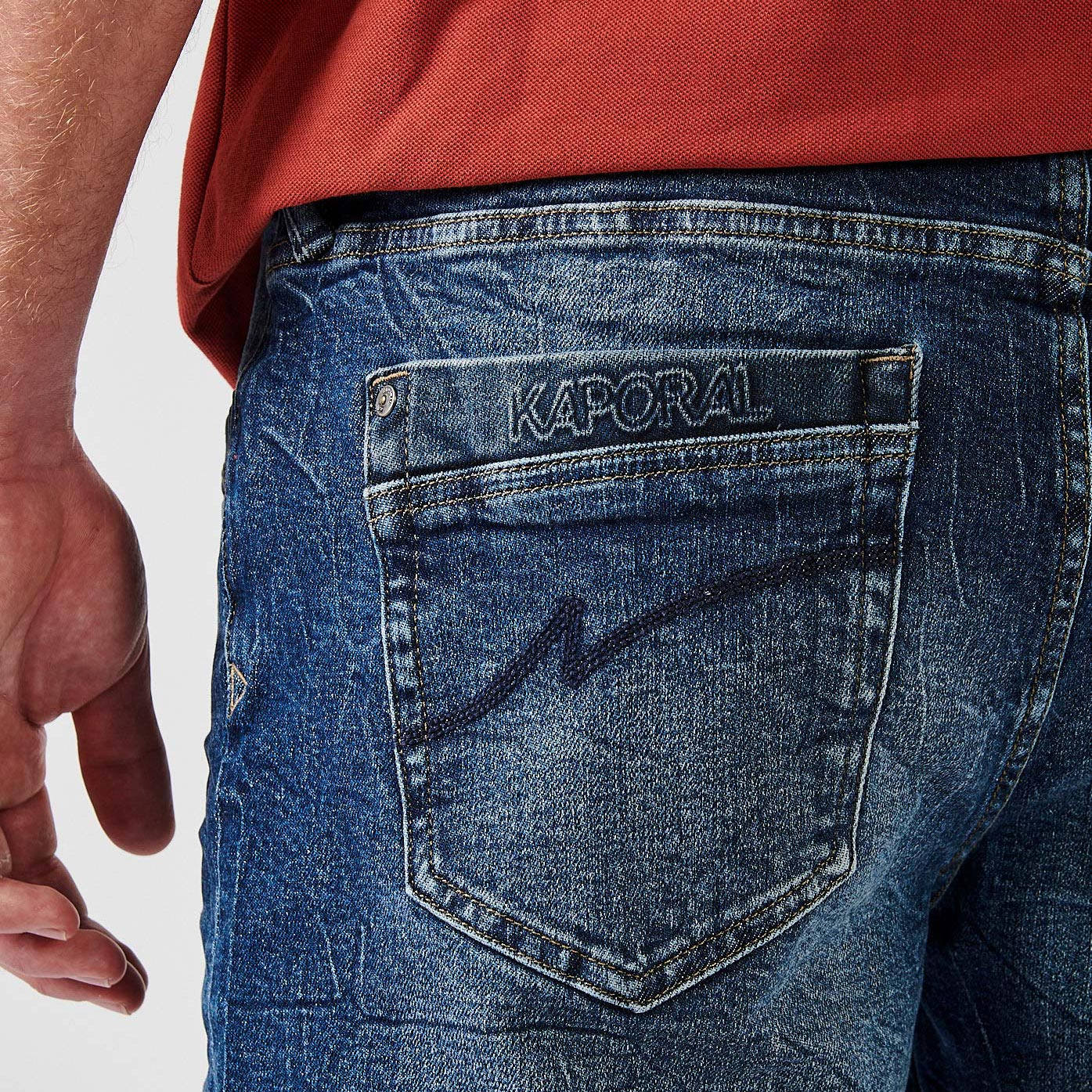 ATLAS  Bermuda en jean Homme