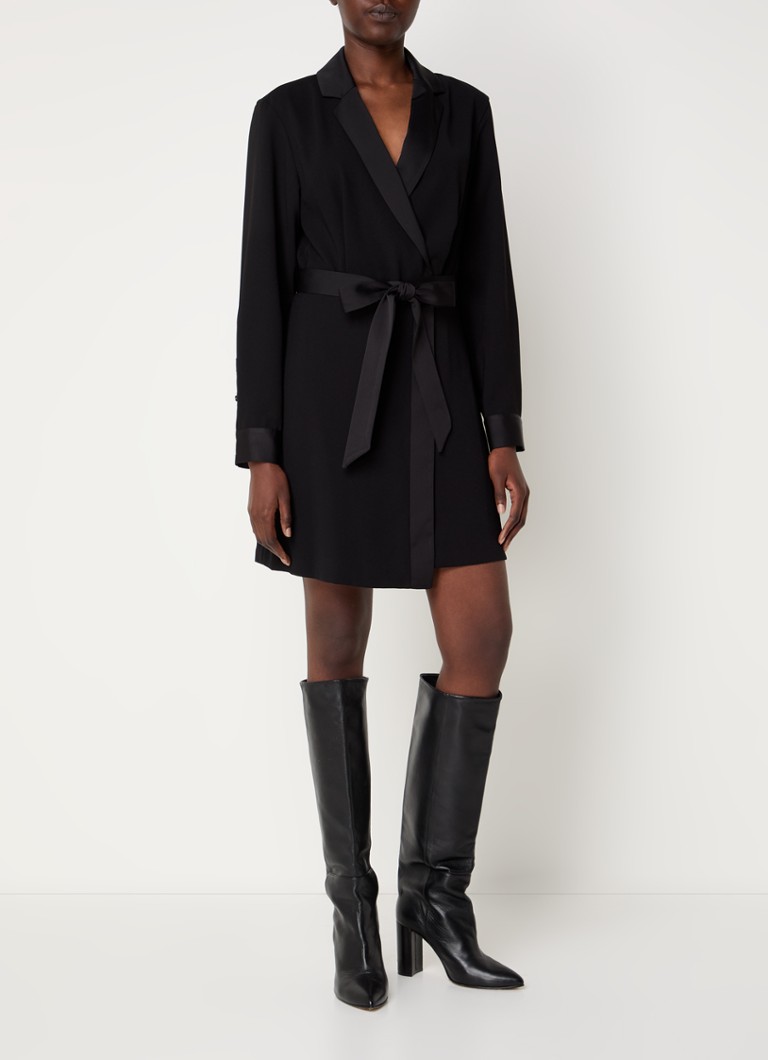 Claudie Pierlot Rosanne - rochie-jachetă scurtă cu centură