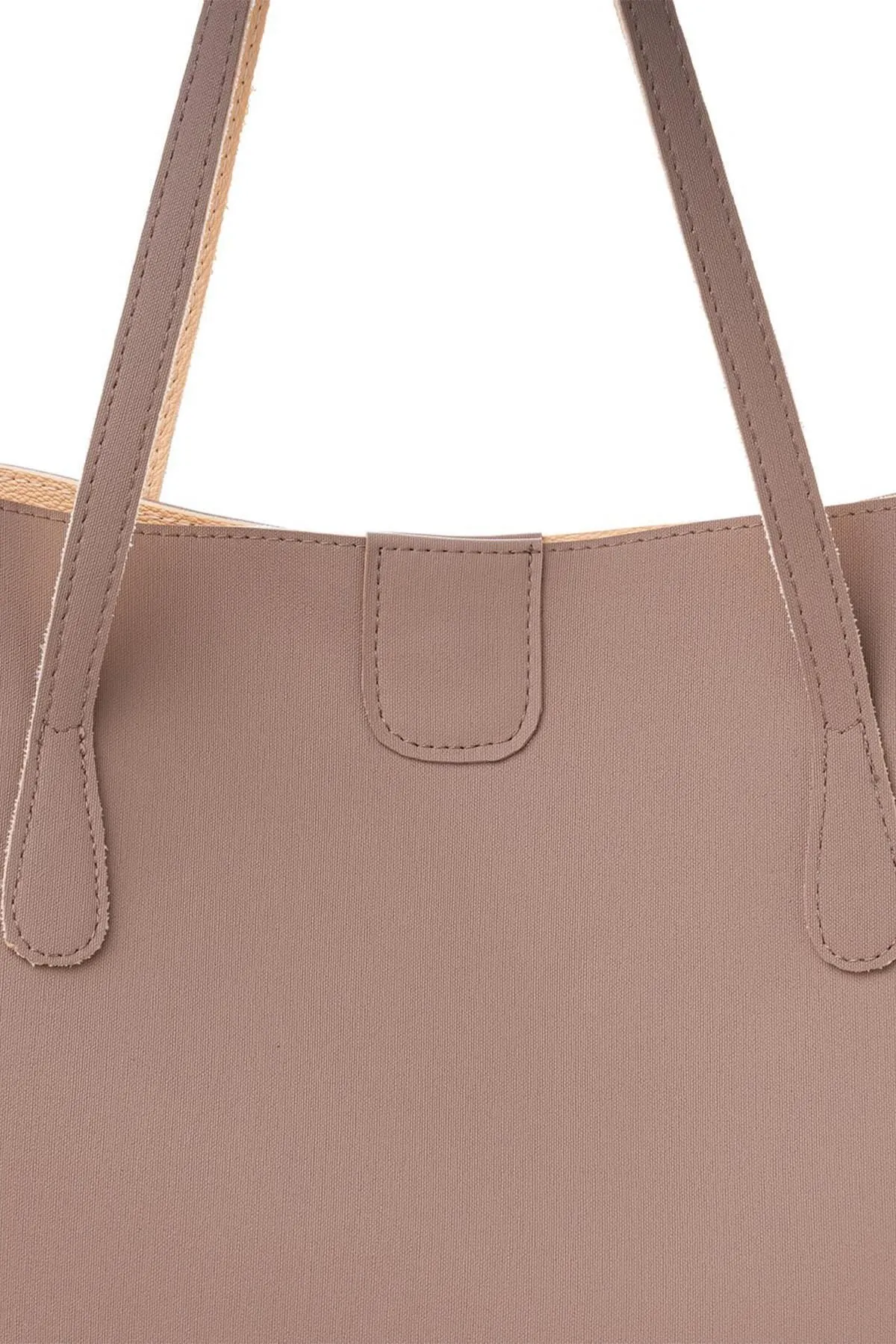 Lucky Bees  Große Tote-Umhängetasche aus Kunstleder für Damen