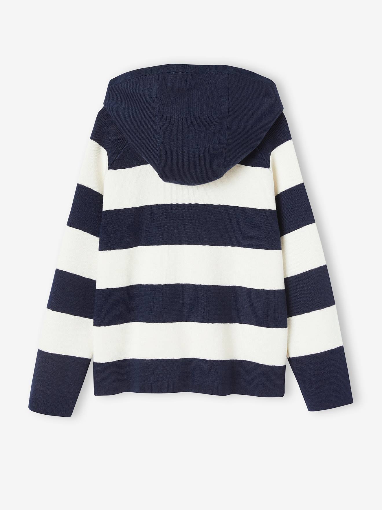 Vertbaudet Jungen Kapuzenpullover Oeko-Tex - marine