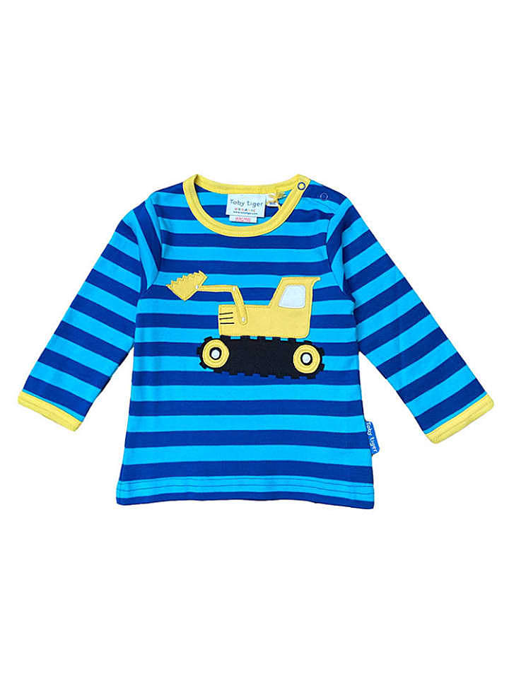 Toby Tiger Longsleeve in Blau günstig kaufen 110