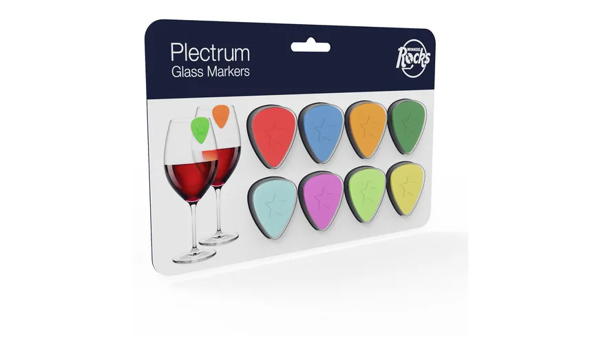Winkee Glasmarkierer Plektrum 8er Set