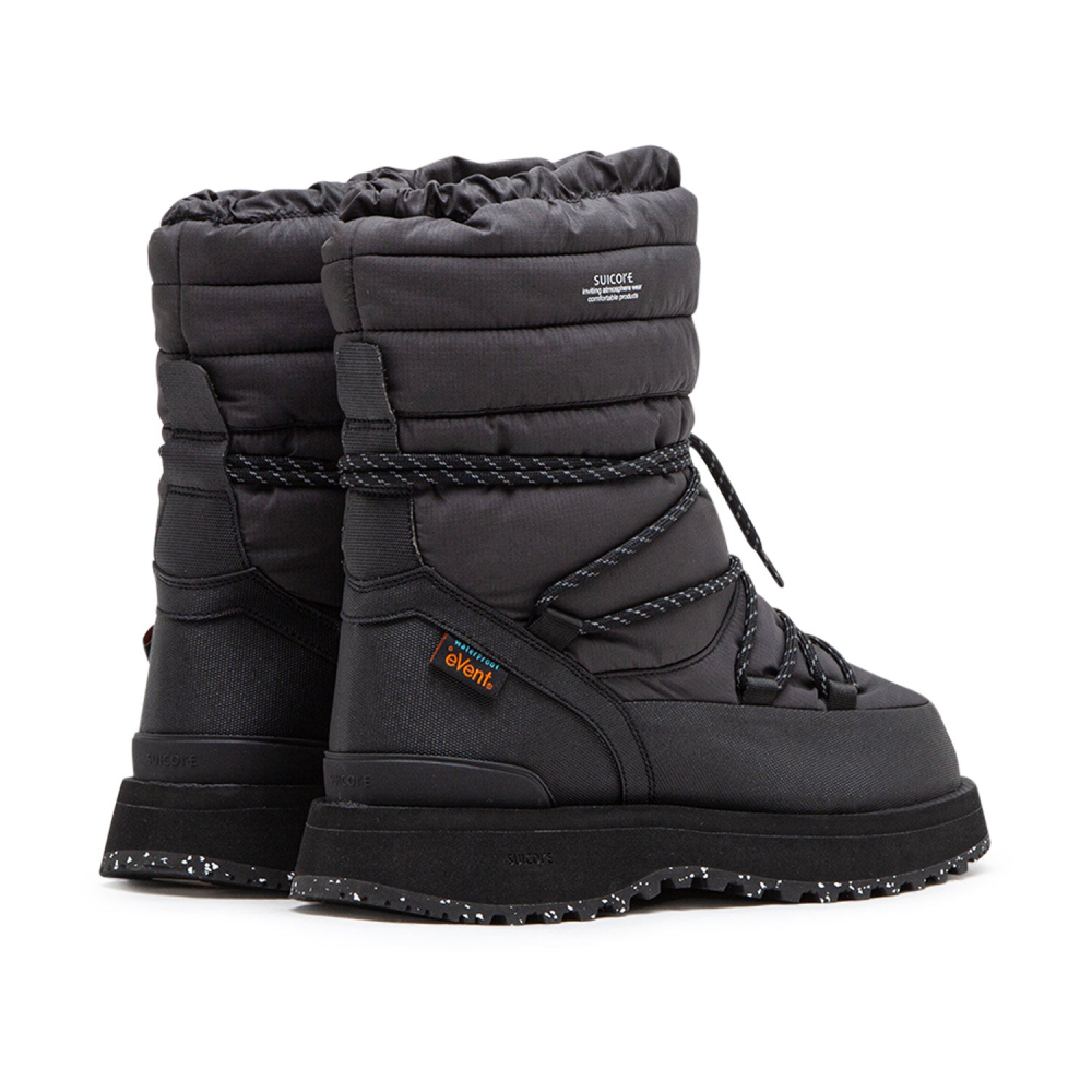 Suicoke bower evab hi lace OG340EVABHILACE-BLK / braun